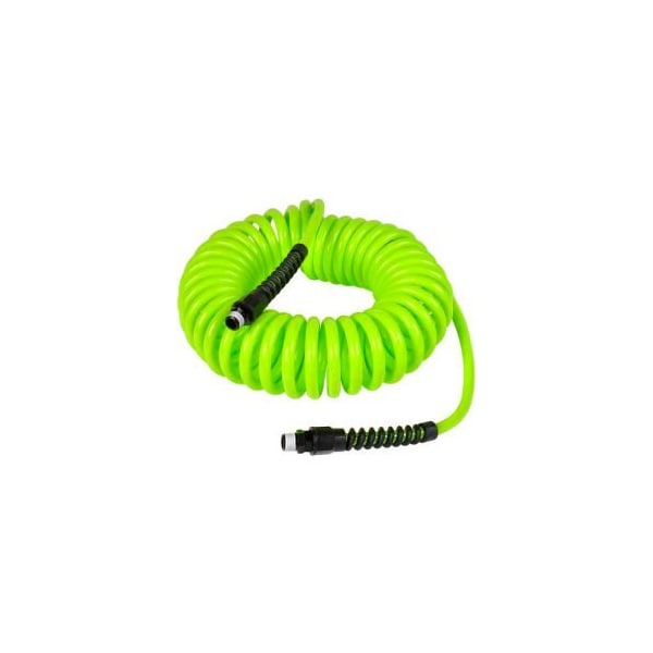Legacy Legacy Mfg. LP1425AFZ 1/4 X 25' Polyurethane Recoil Hose 1/4 MNPT Flexzilla Green LP1425AFZ - main